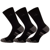 Calvin Klein Tech Crew heren golfsokken 3 paar (zwart)