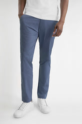 Calvin Klein Vacation Chino - katoenmix slim fit heren golfbroek (denim)