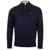 Calvin Klein Avenue Sweater - heren golf pullover (marineblauw)