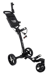 Axglo V2 ultra lichte 3-wiel golftrolley met zwenkwiel | kleur: Zwart