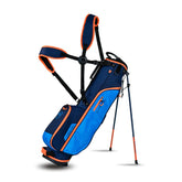 Masters SL 650 Velo golf standbag - draagtas (marineblauw-oranje)