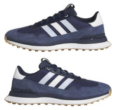 adidas Textile 26 heren golfschoen (marineblauw-wit)