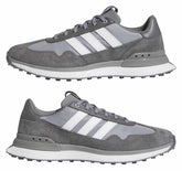 adidas Textile 26 heren golfschoen (grijs-wit)