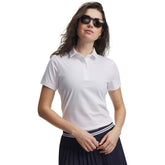 Under Armour Dry dames golfpolo (wit)