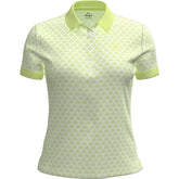 Under Armour Dry dames golfpolo (groen print)