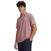 Under Armour Matchplay Printed Heren Golfpolo Shirt (crab)