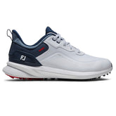 Footjoy PRO/SL heren golfschoen (wit-blauw)