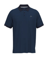 Alberto Levi Cool Dots Heren Golf Poloshirt (gemêleerd blauw)