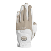 Zoom Hybrid dames golfhandschoen (wit-beige)