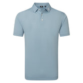 FootJoy Stretch Pique heren golfpolo shirt (denim)