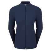 FootJoy Full-Zip Rib midlayer - dames golfvest (marineblauw)
