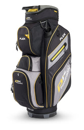 Powakaddy Flex golftas - cartbag (zwart-grijs-geel)