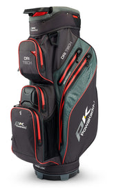 Powakaddy Dri-Tech golftas - cartbag (zwart-groen-rood)