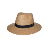 House of Ord Braided Fedora unisex golf zonnehoed (karamel)