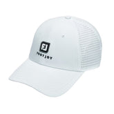 Footjoy Perforated Trucker - golfpet (wit)