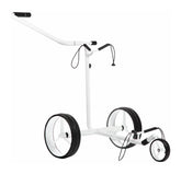 JuStar White 1.0 Elektrische Golftrolley – 45 Holes