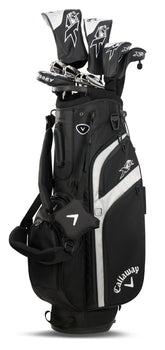Callaway XR complete heren golfset inclusief stand bag (zwart-zilver)