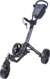 Fastfold 360 golftrolley met zwenkwiel | kleur: Mat zwart