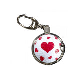 Cadeau golf - Porte-clés avec balle de golf - Coeurs
