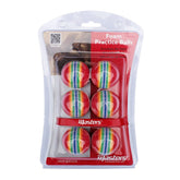 Balles d'exercice en mousse Masters (multicolores)