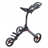 BagBoy Compact 3 golftrolley | kleur: Zwart-rood