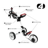 Chariot de golf Clicgear 4.0 - chariot de golf (vert citron)