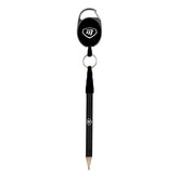 Porte-crayon Masters golf avec cordon extensible