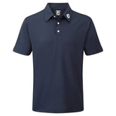 FootJoy Stretch Pique heren golfpolo shirt (marineblauw)
