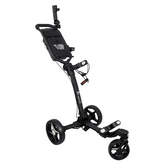 Axglo V2 Compacte Golf Push Cart – 360° draaibare 3-wiel golftrolley