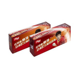 Balle de tennis de table DHS Dual ABS 3 étoiles match - orange 10 pièces
