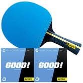 Andro I-100 B table tennis bat - blue/black