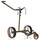JuCad Carbon Travel Verde Rosé 2.0 – Ultralichte elektrische golftrolley van carbon