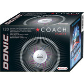 Donic Coach P40+ 1 star table tennis ball training - white 120 pieces