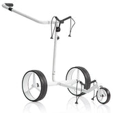 JuCad Carbon Travel Bianco SV 2.0 – Ultralichte elektrische golftrolley van carbon