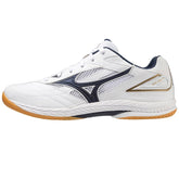 Mizuno Wave Drive 9 wit / blauw Tafeltennisschoen
