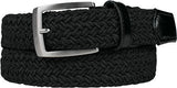Alberto geweven riem | kleur: Zwart