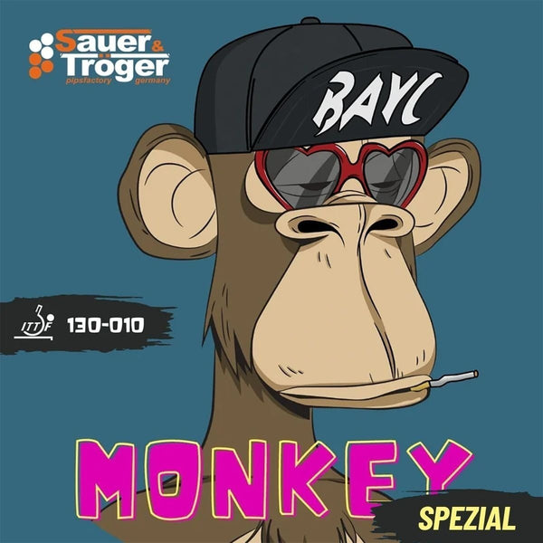 S&amp;T Monkey Special rubber - long pimples