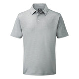 FootJoy Stretch Pique Men's Golf Polo Shirt (Grey)
