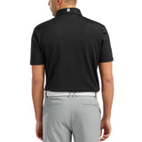 FootJoy Stretch Pique heren golfpolo shirt | kleur: Zwart