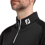 Footjoy Chill Out - heren golf pullover | kleur: Zwart