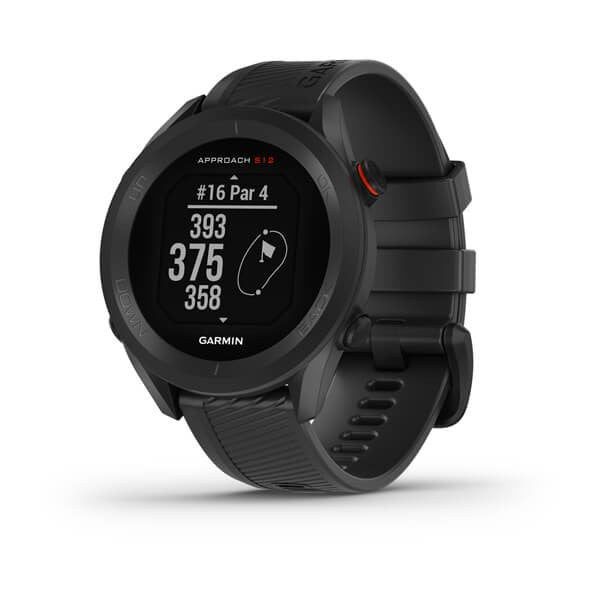 Garmin Approach S12 GPS golfhorloge | kleur: Zwart