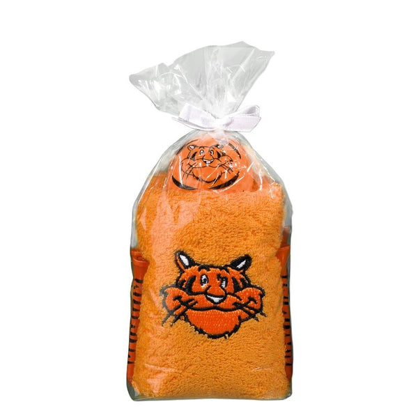 Golf gift - Towel set Tiger (orange)