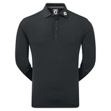 Footjoy Thermolite lange mouwen golfpolo | kleur: Zwart