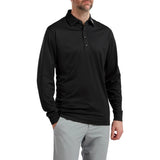 Footjoy Thermolite lange mouwen golfpolo | kleur: Zwart
