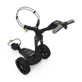 Powakaddy FX3 electric golf trolley 18 hole lithium (black)