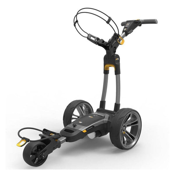 Powakaddy CT6 Compact electric golf trolley 36 hole lithium (grey)