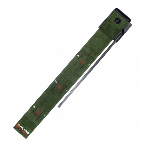 Pure2Improve putting mat met balretour + 3 Putt Path trainingsballen