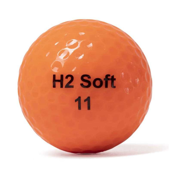 H2 Soft Golfballen - 12-Oranje High-Flight Golfballen