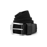 Footjoy geweven riem - golfriem | kleur: Zwart