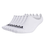 adidas korte sokken 6 paar wit - golfsokken